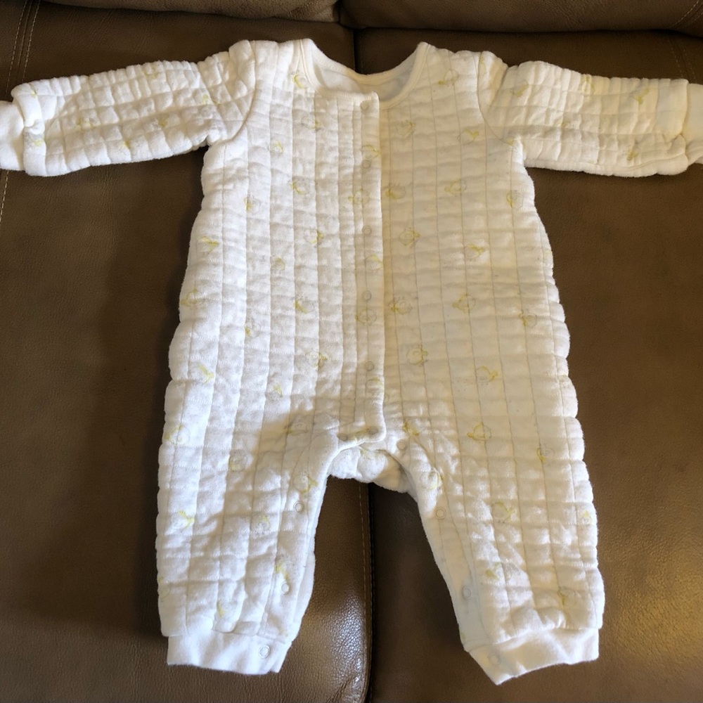 ETTOI KOREAN HIGH END 0-3 MONTHS BABY QUILTED SLEEPER